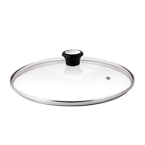Tapo Cristal TEFAL (Aço inoxidável - 24.5 x 1.2 cm) Tefal - Utensílios de cozinha - aço inoxidável, 24.5 x 1.2 cm