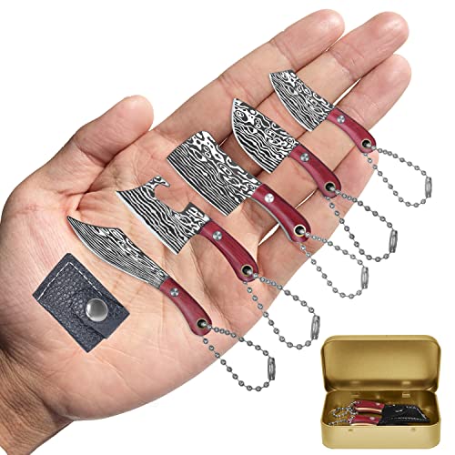 Canivete Mini Survival com Punho de Madeira Poktlife - Facas de caça e sobrevivência - mini, sobrevivência, punho de madeira