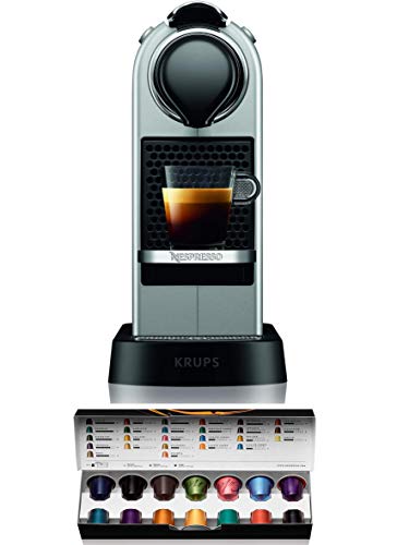 Máquina de Café KRUPS Nespresso XN741B (15 bar - 19 Níveis de Moagem) Krups - Máquinas de café espresso - 15 bar, 19 níveis, metal, 0,6L