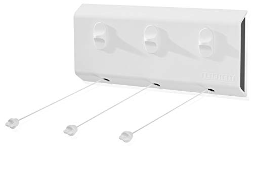 Estendal de Parede LEIFHEIT Rollfix Triple 150 Leifheit - Secadores e cabides - 6 metros, triple longline, cordas extensíveis