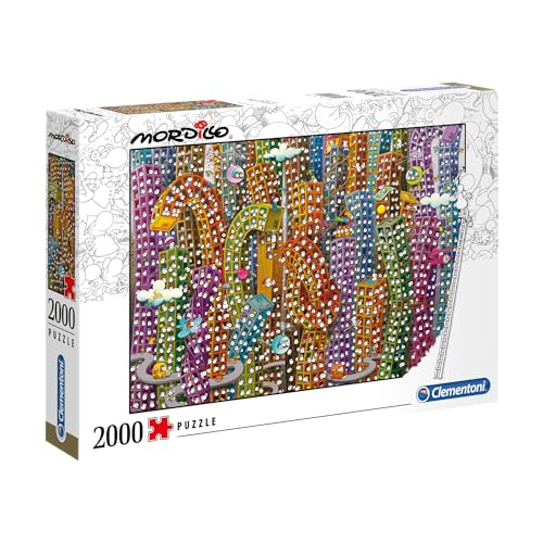 Puzzle CLEMENTONI Mordillo The Jungle (2000 peças) CLEMENTONI - Quebra-cabeças de encaixar - jungle, Mordillo, CLEMENTONI, puzzle, 2000 peças