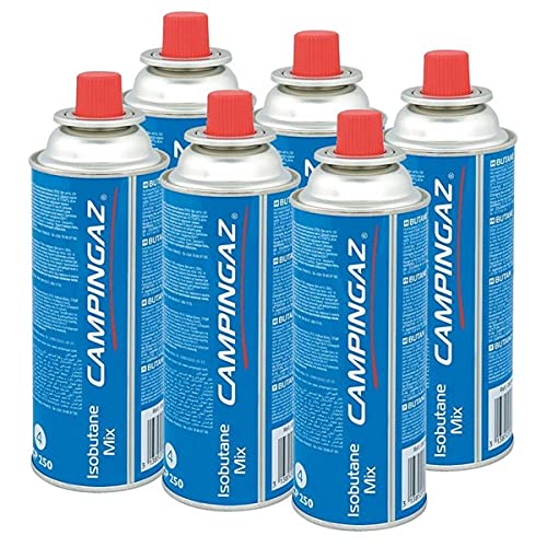 Campingaz Cartucho De Gas De Válvula Cp 250 Isobutano Mix 6 Unidades Campingaz - Ferramentas de jardinagem - isobutano mix, 6 unidades, 250g/m, chaminé campingaz