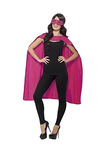 Fato de Menino DISFRAZZES Super-herói Rosa (Tam: 5 a 6 Anos) DISFRAZZES - Fantasias - super herói, rosa, antifaz, 5-6 anos
