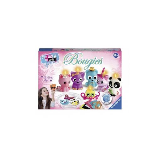 Jogo de Tabuleiro RAVENSBURGER Maxi Candles (Idade Mínima Recomendada: 8 anos) Ravensburger - Jogos - jogo de tabuleiro, ravensburger, maxi candles, idade mínima recomendada, 3 níveis de dificuldade, moldes, placas de cera, aparatado de parafina