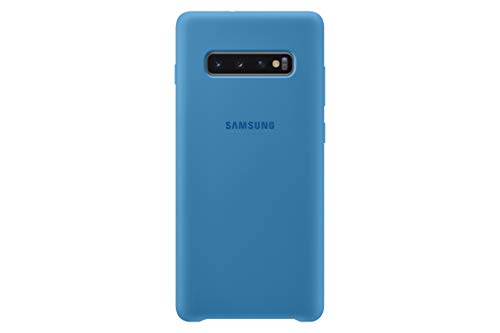 Capa Samsung Galaxy S10+ Silicone Azul Escuro SAMSUNG - Capas para telemóveis - silicone, azul escuro, samsung, resistente a riscos