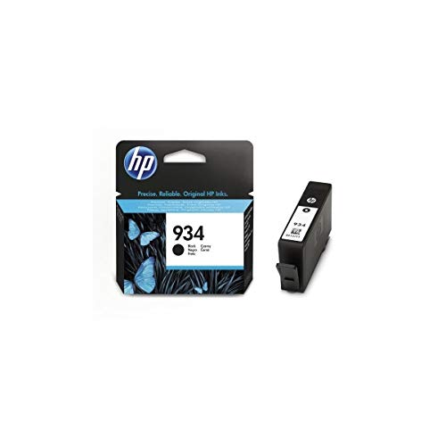 Tinteiro HP 934 Original Preto (C2P19AE) HP - Cartuchos de toner e jato de tinta - preto, hp officejet pro, original