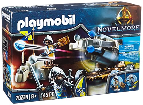Playmobil Knights: The Quest for the Golden Sword PLAYMOBIL - Conjuntos de brinquedos - catapulta, escudo, armação, knight