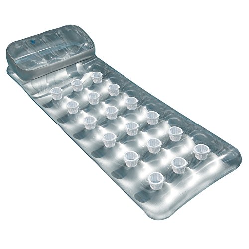 Colchão Insuflável INTEX (Plástico e Poliéster - 188x71cm) INTEX - Colchões e espreguiçadeiras de piscina - insuflável, plástico, poliéster, 188x71cm