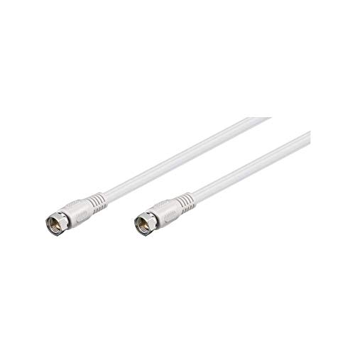 Cabo de Antena KONIX (Coaxial - 5 m - Preto) Wentronic - Cabos de áudio e vídeo - 5 m, masculino-masculino, preto, f-f