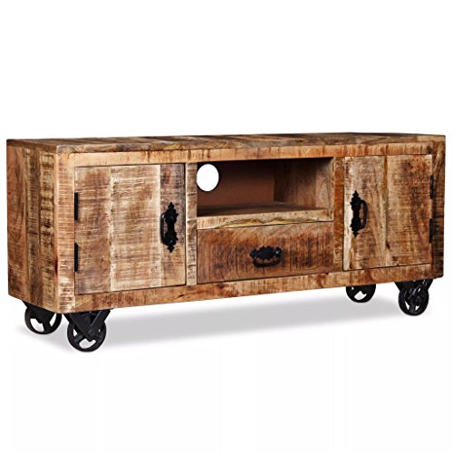 Móvel TV ART PLANET 1BEMACI120-CASTANHO (Castanho) vidaXL - Teclados - tv móvel, castanho