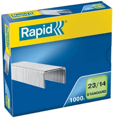 Rapid 23/14, 1 mm (Consumível Imagem e Som) Rapid - Grampos - 23.5 x 14.3, 1 mm, consumível