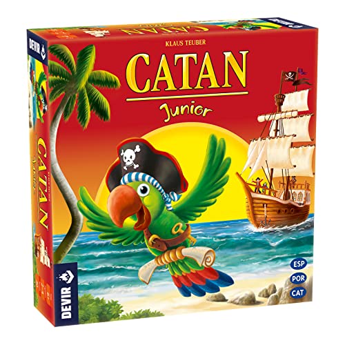 Jogo de Tabuleiro DEVIR Catan Junior (Idade Mínima: 6) Devir - Jogos de tabuleiro - jogos de tabuleiro, idade mínima 6, recursos, construção