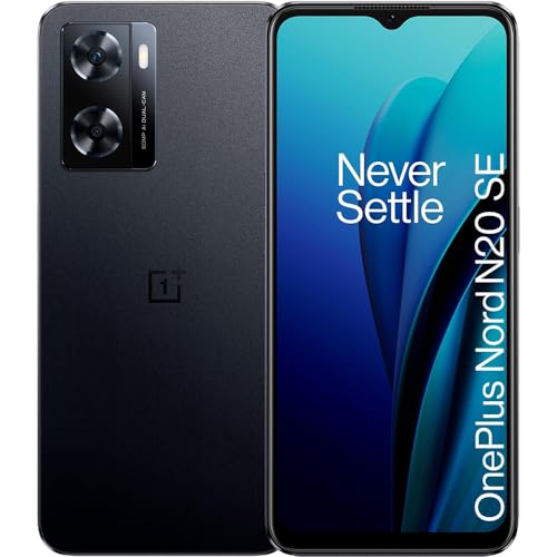 Smartphone ONEPLUS Nord N20 Se (6.43'' - 4 GB - 128 GB - Preto) OnePlus - Telemóveis - 6.43, 4 GB, 128 GB, preto