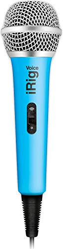 Microfone IK MULTIMEDIA iRig Mic Voice (Azul) IK Multimedia - Microfones - microfone, IK MULTIMEDIA, irig mic voice, azul