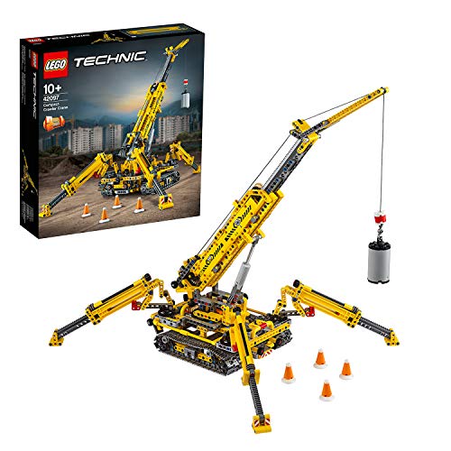 LEGO Technic - A Grua Aranha - 920 Peças (Idade Mínima: 10) LEGO - Brinquedos de conjunto de construção - LEGO Technic, grua aranha, 920 peças, idade mínima 10
