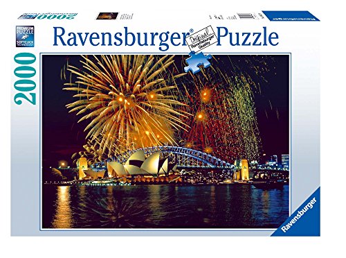 Puzzle 2D RAVENSBURGER Fuegos Artificiales Sidney (2000 peças) Ravensburger - Quebra-cabeças de encaixar - cartão, 2000 peças, cenário, instruções