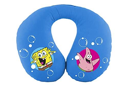 Almofada de Cervical BOB ESPONJA (Azul) ABC PARTS SPAIN, SL - Almofadas de viagem - almofada, cervical, bob esponja, azul, viagem, confortável