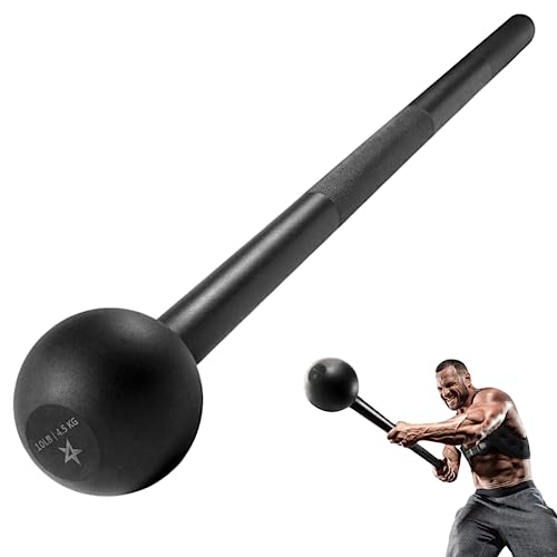 Machado de Treino YES4ALL (Preto - 45x10x8cm) Yes4All - Levantamento de peso - ergonômico, robusto, durável, 45x10x8cm