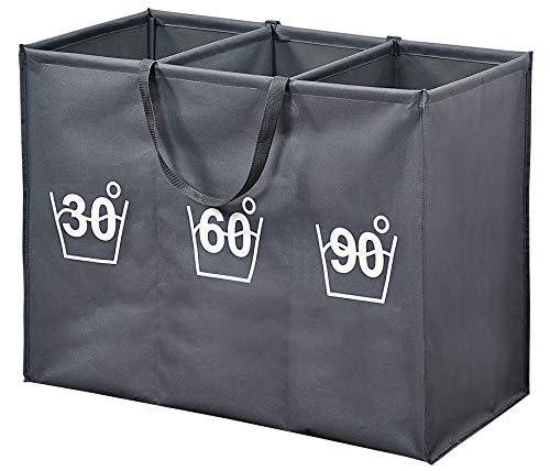 Cesto de Roupa KESPER (Branco - 30x40xH20 cm) Kesper - Cestos de roupa - tampa, plástico resistente, antiderrapantes, 30x40xH20 cm