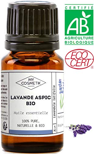 Óleo Essencial MY COSMETIK Óleo Essencial De Lavanda Orgânico (10 ml) MY COSMETIK - Óleo fragrante - lavanda, orgânico, 10 ml