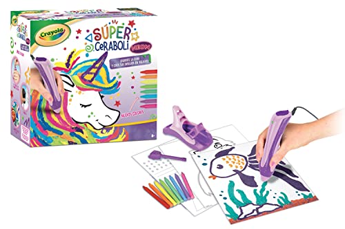 Crayola Super Crayon Unicornio Neon 24 Peças CRAYOLA - Kits de desenho e pintura - crayola, super crayon, unicornio neon, 24 peças, boligrafo