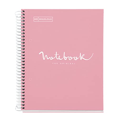 Caderno A5 Miquel Rius Spiral 1 Emotions Castanho MIQUELRIUS - Cadernos e bloco de notas - A5, spiral, castanho
