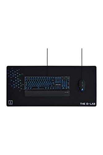 The G-Lab Yttrium Gaming XXL Teclado Usb Espanhol Preto THE G-LAB - Teclados - gaming, usb, preto, yttrium