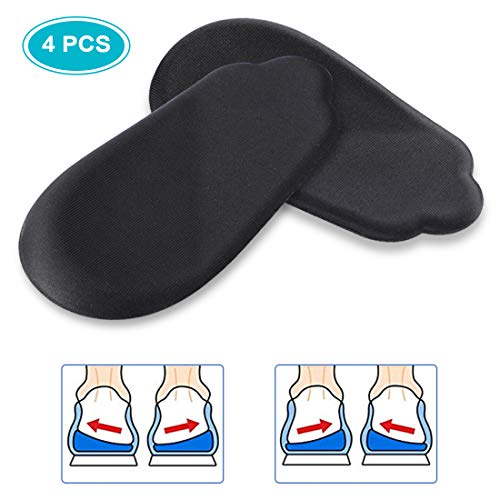 Plantas Ortopédicas SUPINATION 2 Unidades Preto Haofy - Palmilhas e inserções - ortopédicas, supination, 2 unidades