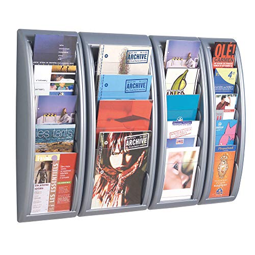 Suporte de Parede para Monitor PAPERFLOW QuickBlick A4 Prateado Paperflow - Acessórios de computador - alumínio, prateado
