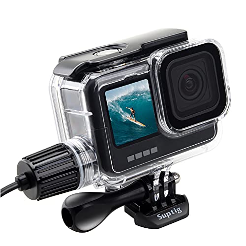Capa Impermeável SUPTIG Waterproof (Go Pro Hero 12/11) Suptig - Caixas estanques para câmeras subaquáticas - impermeável, go pro hero 12/11, 50m