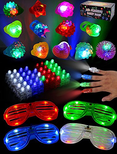 Conjunto de acessórios de Halloween JOYIN Joyin Inc - Brinquedos - acessórios, halloween, joyin, 60 peças, luzes LED
