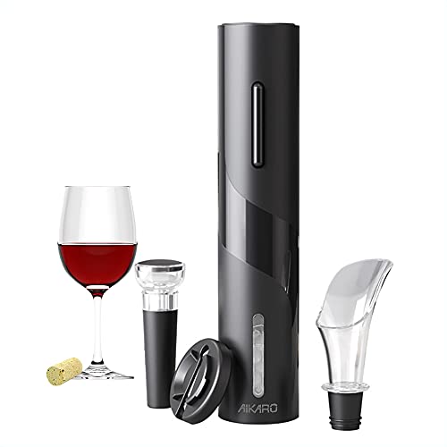 Aikarosop 2.0 Aparador de Vinho Automático Preto Lcolor Technology (Dongguan) Co.,Ltd - Conjuntos de ferramentas para coquetel e barware - aparador, automático, preto