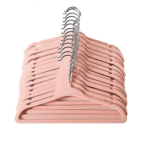 Organizador de Roupa MANGOTREE 15 Suporte para Roupa ManGotree - Cabides - 15 suportes, plástico ABS, veludo anti-deslizante, ganchos cromados