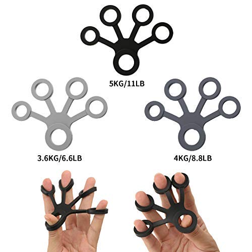 Bracelete de resistência para dedos NEW FINGER Faneli - Exercitadores de mão - resistência, dedos, new finger