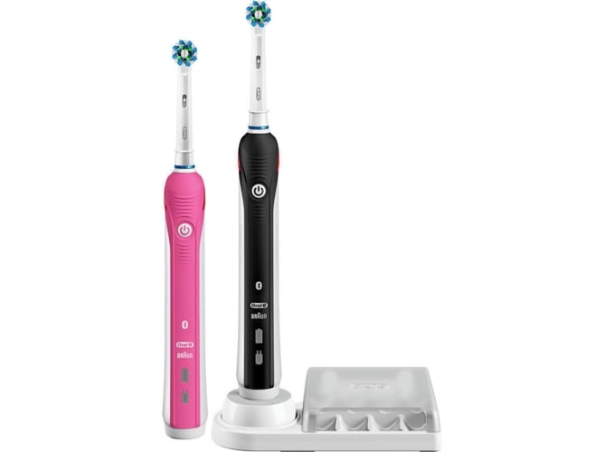 Escova de Dentes Elétrica Oral-B Smart 4 4900 CrossAction | Rosa (Beleza, saúde e bem-estar) Oral-B - Escovas de dentes - elétrica, crossaction, rosa