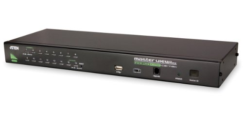 Chaveador ATEN (KVM - VGA e USB - Preto) ATEN - Comutadores kvm - vga, usb, preto