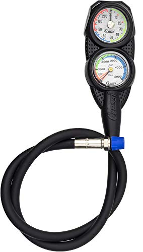 Consola de mergulho 2 profundidade + manómetro CRESSI Cressi - Mergulho e snorkeling - consola, mergulho, 2 profundidade, manômetro