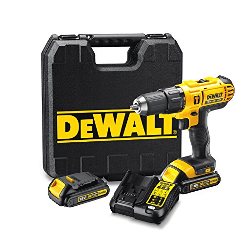 Berbequim de Percussão DeWALT DCD776C2-QW | 0-2800 rpm | 13 mm | 3 baterias Dewalt - Berbequins elétricos portáteis - 0-2800 rpm, 13 mm, 3 baterias