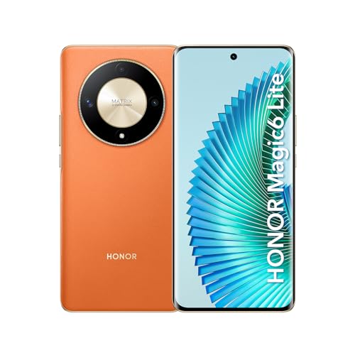 Smartphone Honor Magic6 Lite 5G | 8 GB | 256 GB | Laranja (PDA & Smartphone) HONOR - Telemóveis - smartphone, honor magic6 lite 5g, 8 gb, 256 GB, laranja