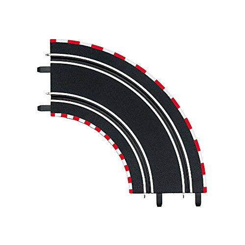 Pista CARRERA GO! Curve 1/90º 2 peças Carrera - Acessórios de carro de corrida de brinquedo e pista - pista, carrera go, curve, 1/90º, 2 peças
