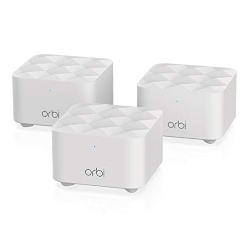 Sistema Mesh NETGEAR Orbi Mini RBK13 1 Unid. (AC3000 - 400 + 866 + 1733 Mbps) Netgear - Redes - sistema mesh, netgear orbi mini, rbk13, ac3000, 400 + 866 + 1733 mbps