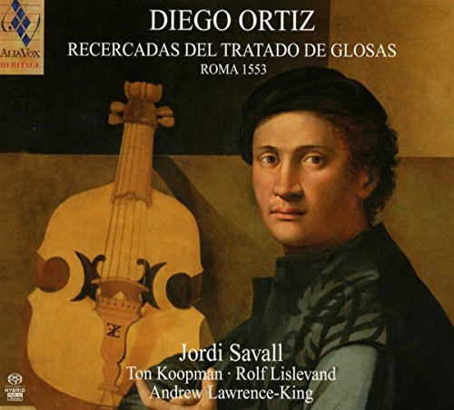 CD Savall/Oritz/Lislevand/Koopman - Recercadas del tratado de glosas Alia Vox - Música e gravações de som - 