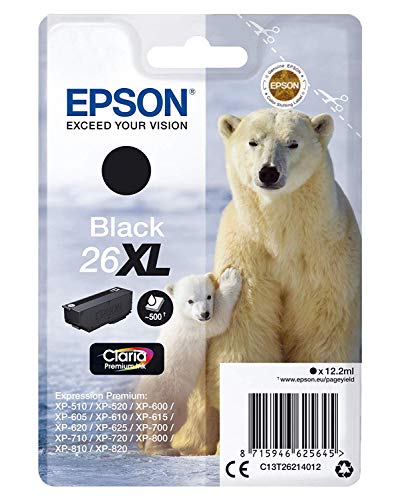 Tinteiro EPSON 26XL Durabrite Ultra Ink - C13T26164012 Epson - Cartuchos de toner e jato de tinta - epson, DURABrite Ultra, inkjet