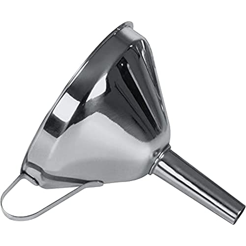 Funil de Cozinha FACKELMANN 100200 (Aço Inoxidável - 12.8 x 14 x 10.5 cm) FACKELMANN - Funis - aço inoxidável, 12.8 x 14 x 10.5 cm