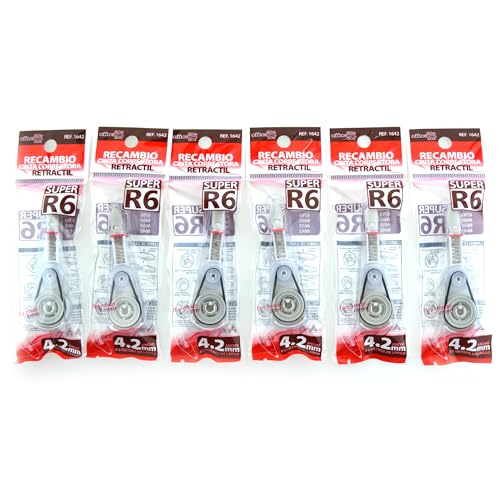 Fita para Etiquetadora OFFICE BOX 620-08 Fraga Import S.L. - Correção de fluídos, canetas e fitas - fita, etiquetadora, vermelho