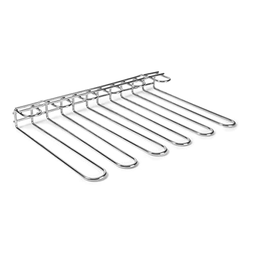 Suporte para Copos LACOR 62268 | Aço inoxidável Lacor Menaje Profesional S.L - Organizadores de cozinha - aço inoxidável, 20 copos, montagem variável, economia de espaço