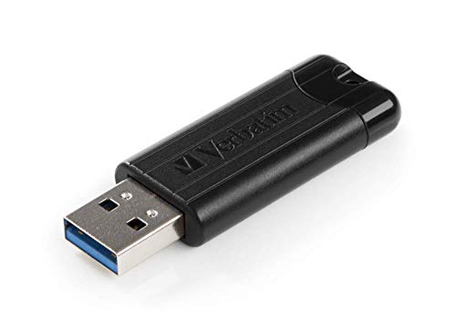 Pen USB VERBATIM PinStripe 128GB USB 3.0 Verbatim - Pen drives usb - 128GB, usb 3.0