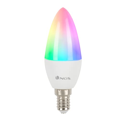 Lâmpada Inteligente LED Wi-Fi NGS Gleam 514C (E27 - Branco) NGS - Lâmpadas - led, wi-fi, e27, branco