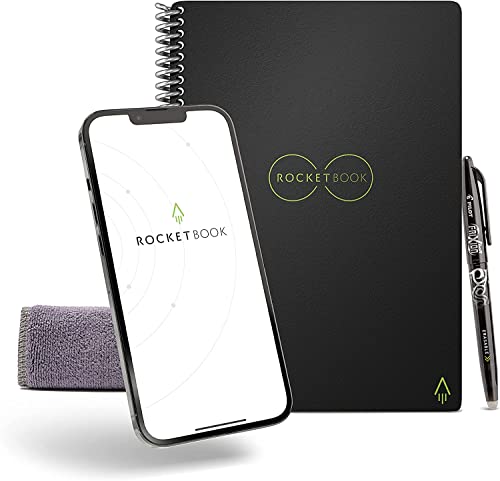 Caderno Rocketbook Lined (Recondicionado Como Novo) Rocket Innovations, Inc - Cadernos e bloco de notas - caderno, borrável, estudantes, boligrafo