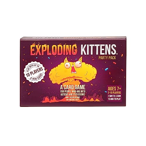 Jogo de cartas SELF PUBLISHED Exploding Kittens: Party Pack Inconnu - Jogos de tabuleiro - exploding kittens, party pack, cartas, roleta russa